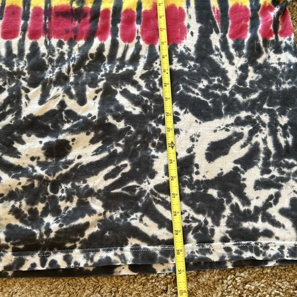 Vintage Alstyle Shirt Adult Large Tie Dye Ringer Y2K 3XL Mens EUC Skater - Picture 10 of 11
